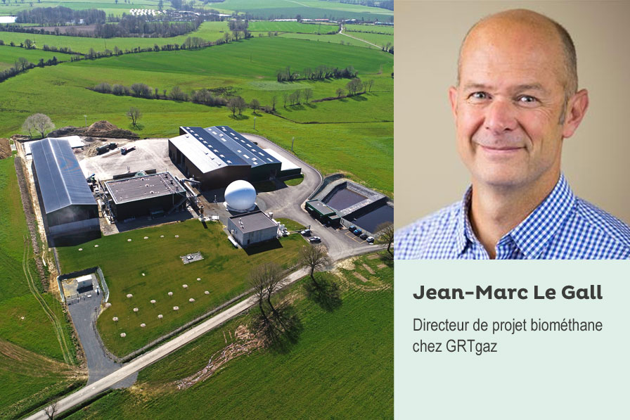 Portrait Jean-Marc Le Gall, Directeur du projet biométhane chez GRTgaz