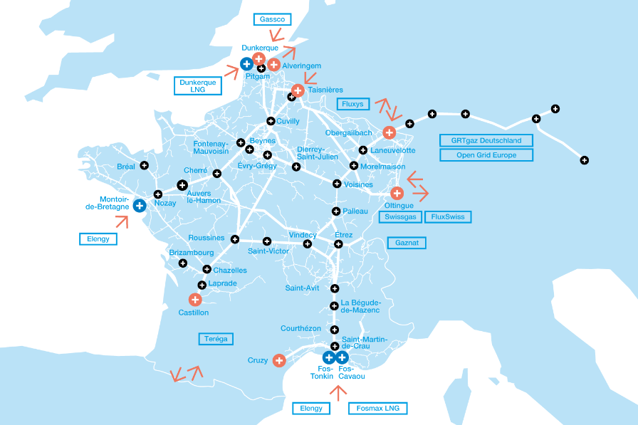 GRTgaz territories