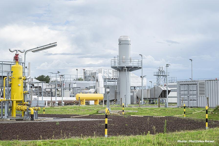 Vindecy compressor station (Saône-et-Loire) - photo: Matthieu Ravet